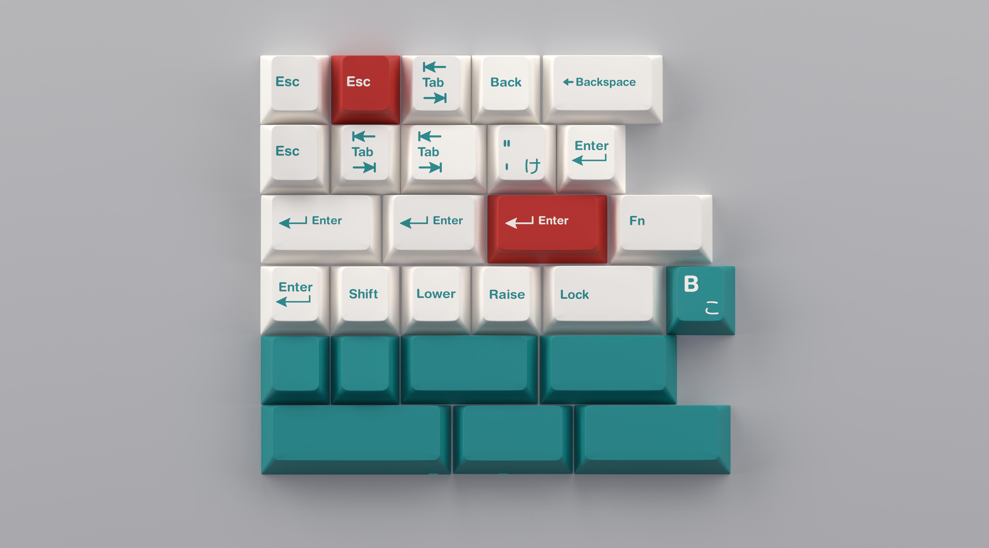 Deku Keycaps Info From Matrix